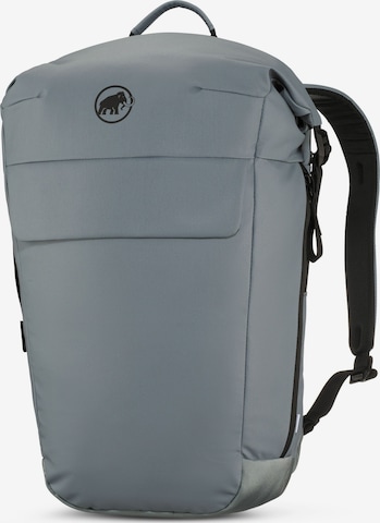 MAMMUT Backpack in Grey: front