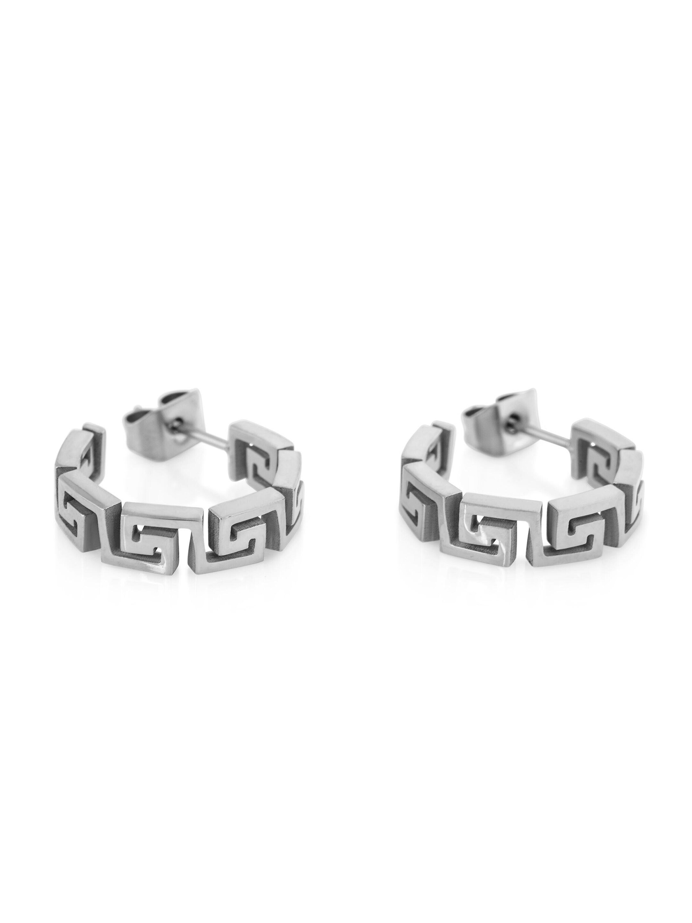 Akitsune Earrings 'Argius' in Silver