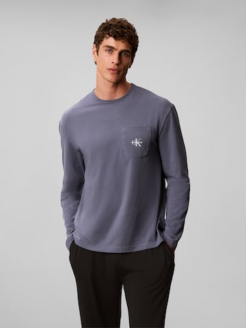 Calvin Klein Unterhemd in Blau: Vorderseite