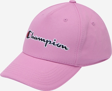 Casquette Champion Authentic Athletic Apparel en rose : devant