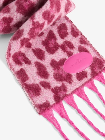 love & roses Schal 'Love & Roses Brushed' in Pink