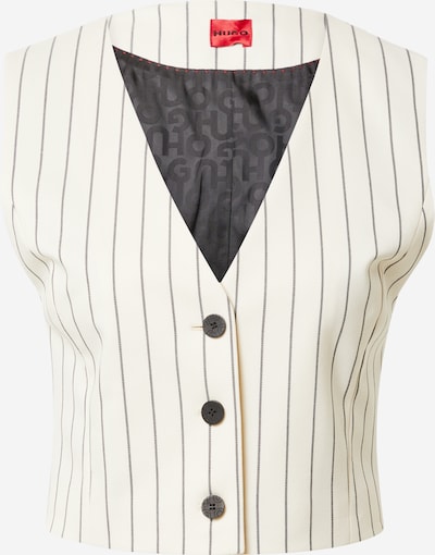 HUGO Red Suit vest 'Auris' in Cream / Black, Item view