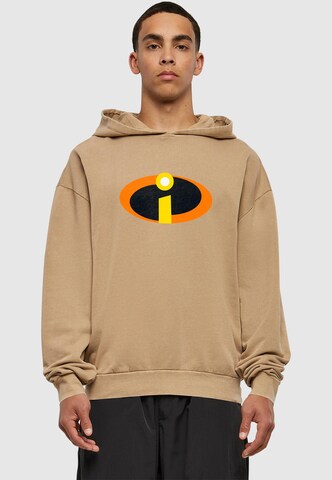 ABSOLUTE CULT Sweatshirt 'The Incredibles 2 - Costume' in Beige: Vorderseite