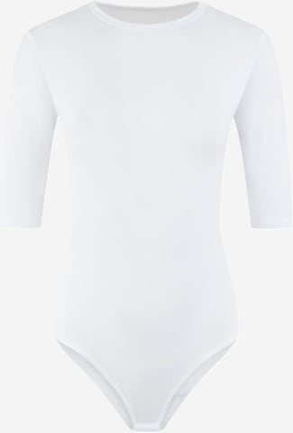 Evoni Shirtbody in Weiß: Vorderseite