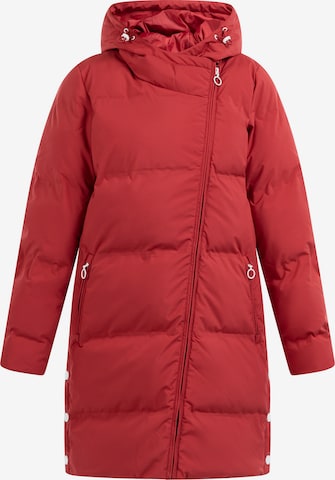 DreiMaster Maritim Winter Jacket in Red: front