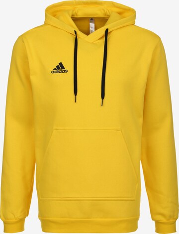 Felpa sportiva 'Entrada 22' di ADIDAS SPORTSWEAR in giallo: frontale