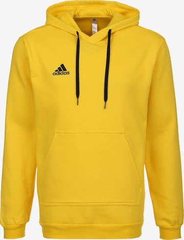 ADIDAS PERFORMANCE Sports sweatshirt 'Entrada 22' in Yellow: front