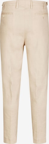 Regular Pantalon à plis HECHTER PARIS en beige