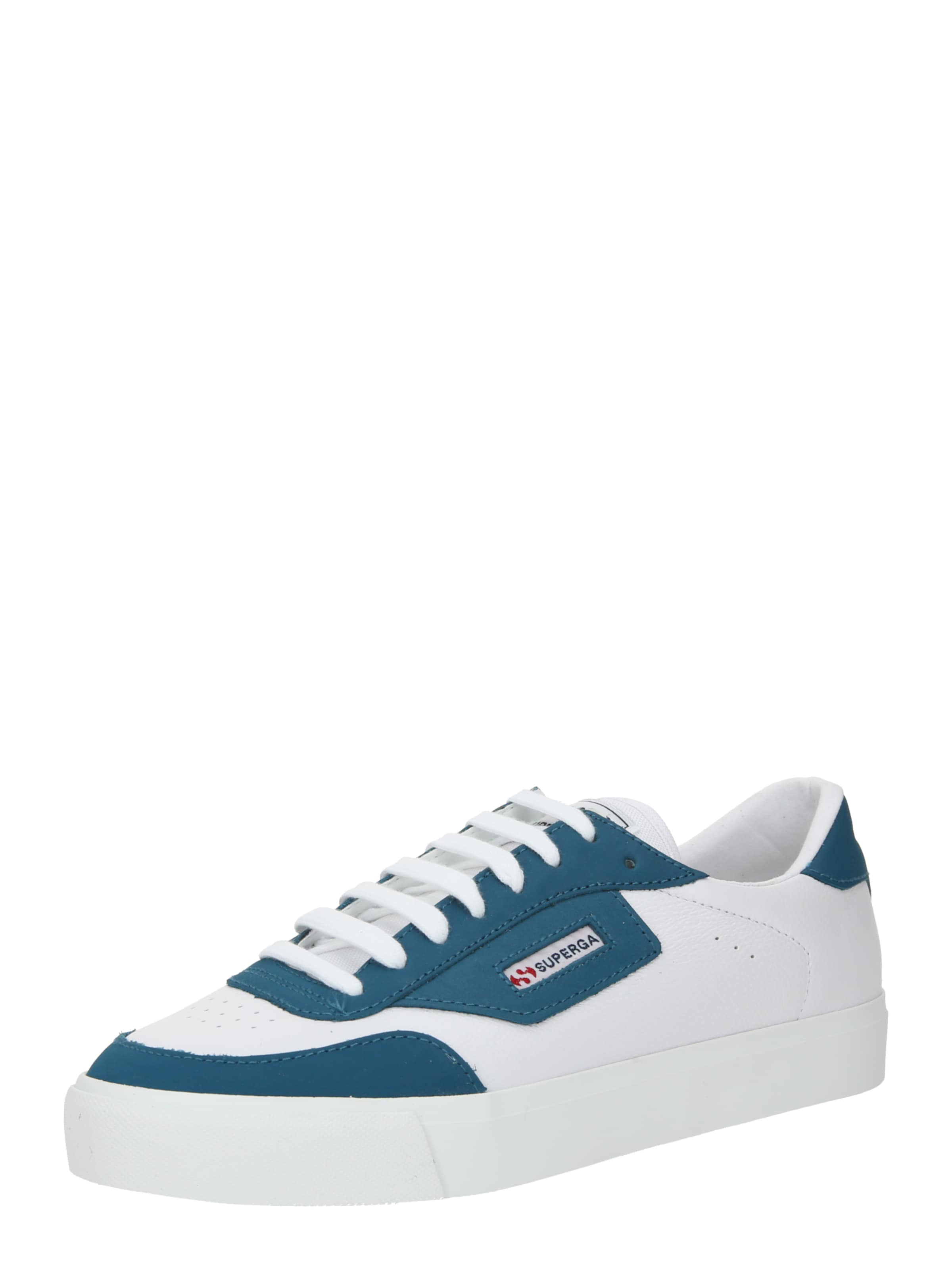 SUPERGA Sneaker low '3843 Court' i hvid: forside