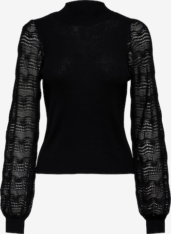 ONLY Sweater 'ONLANNELINA' in Black: front