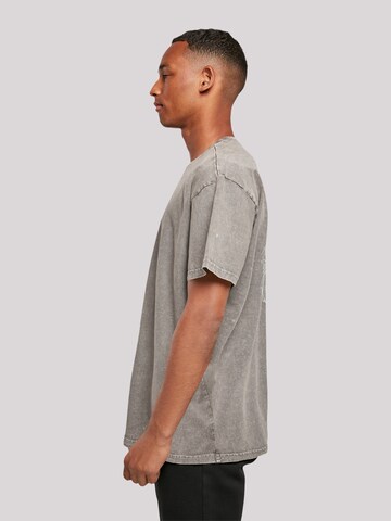 F4NT4STIC Shirt 'Drache Golden Gai' in Grau