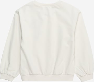 UNITED COLORS OF BENETTON Sweatshirt in Weiß