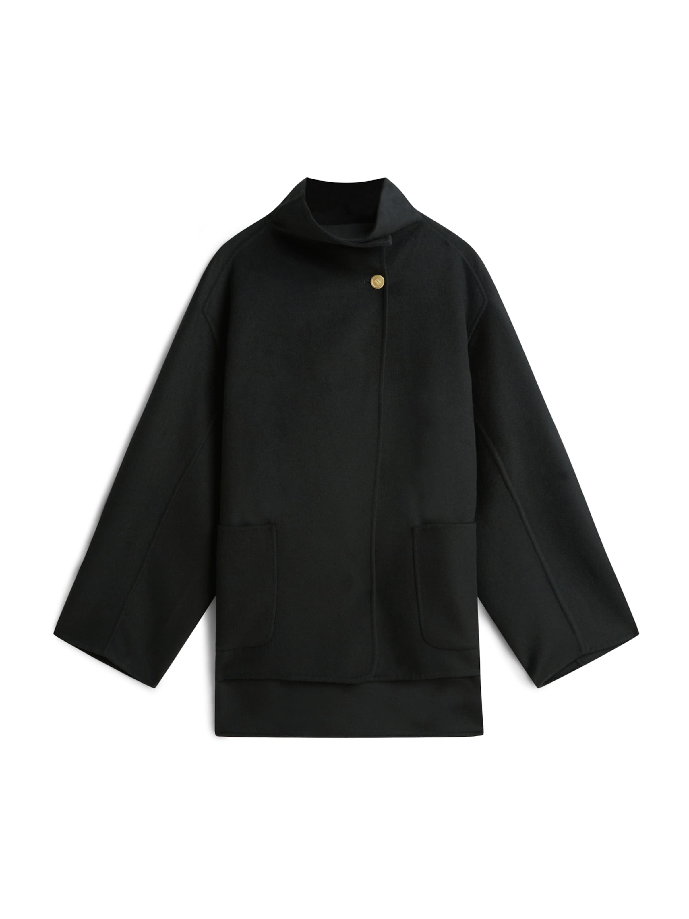 TOMMY HILFIGER Płaszcz przejściowy w kolorze czarny: przód