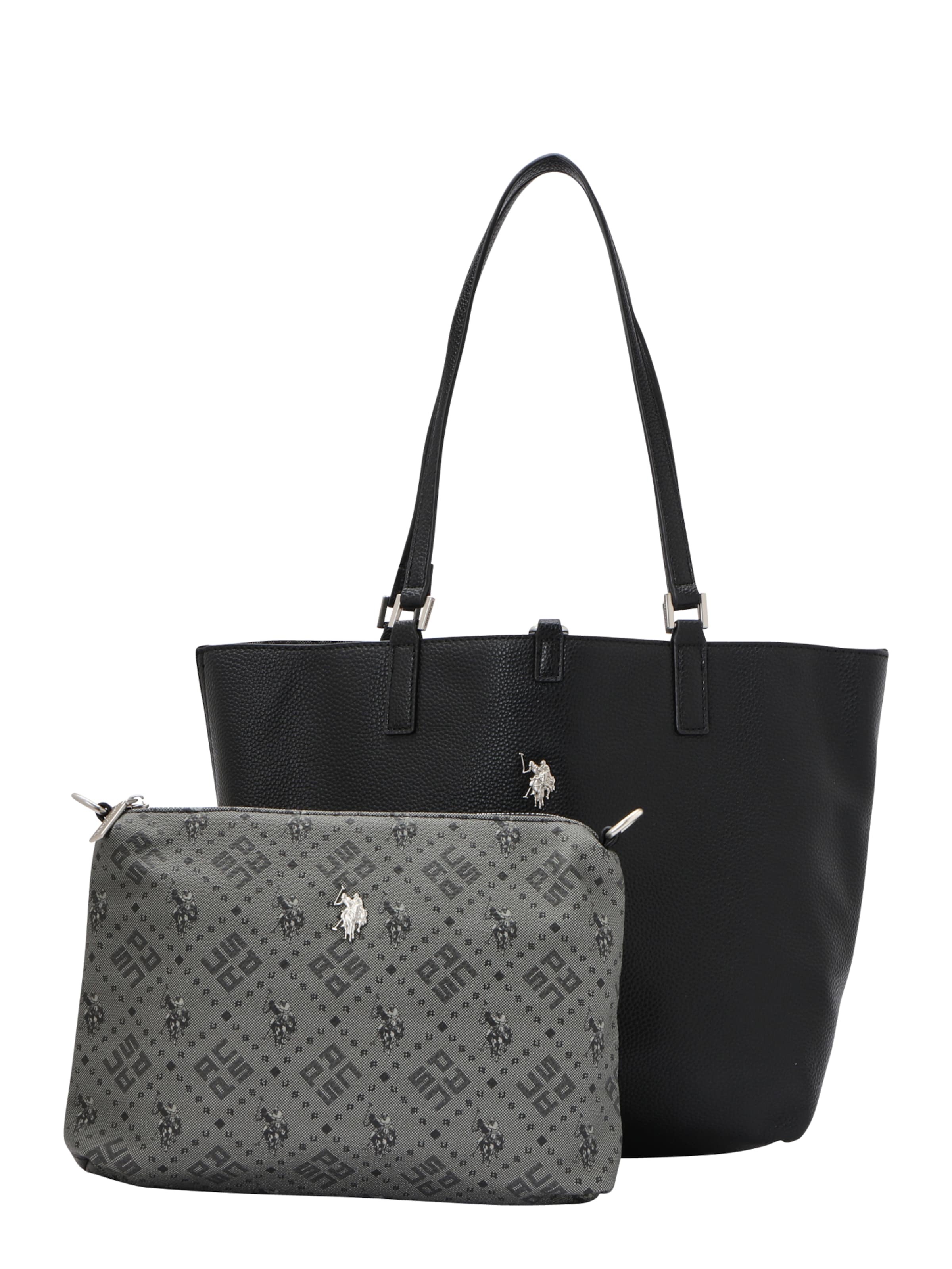 Shopper 'Malibu' di U.S. POLO ASSN. in nero: frontale