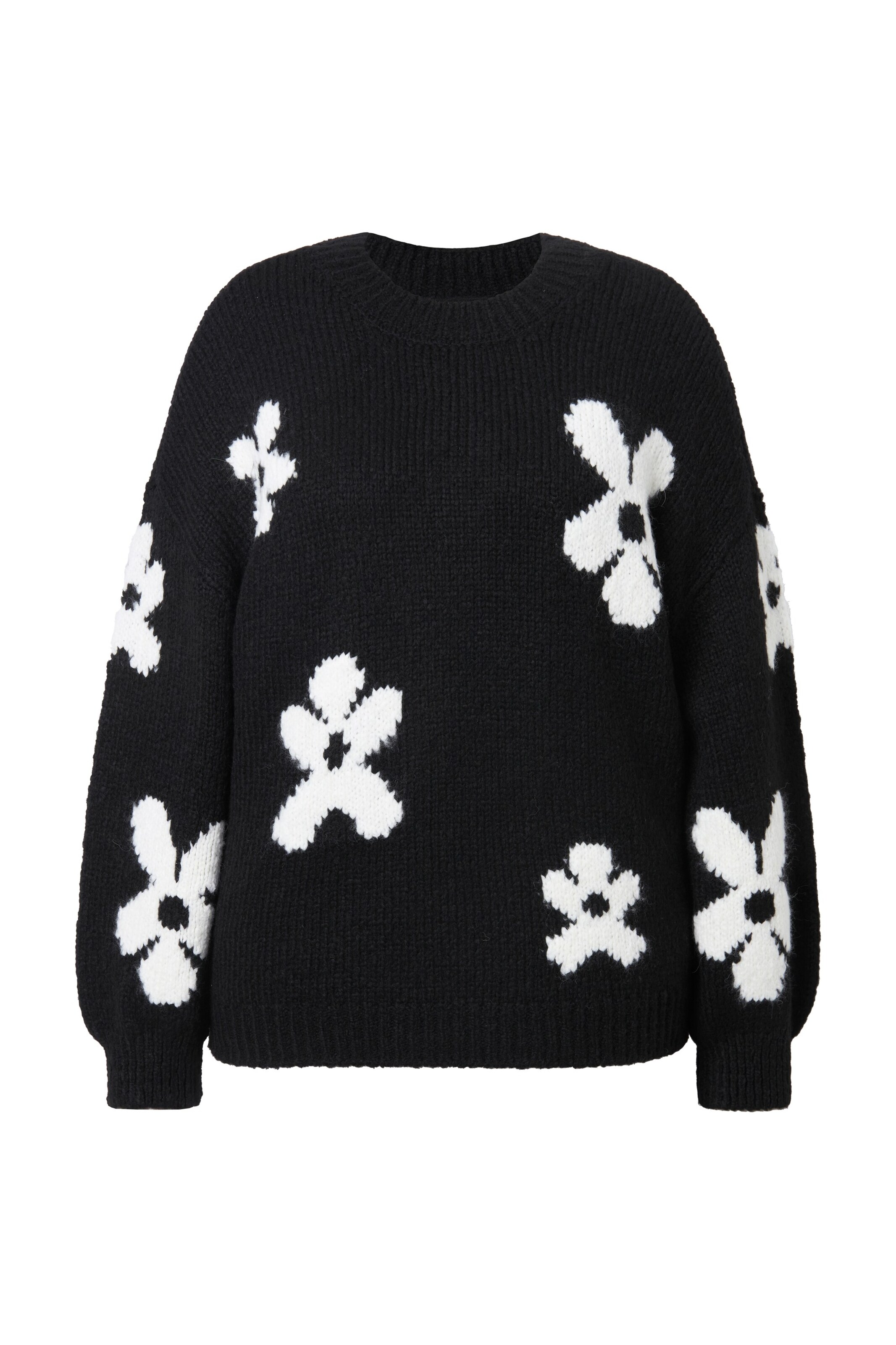 Studio Untold Sweater in Black: front