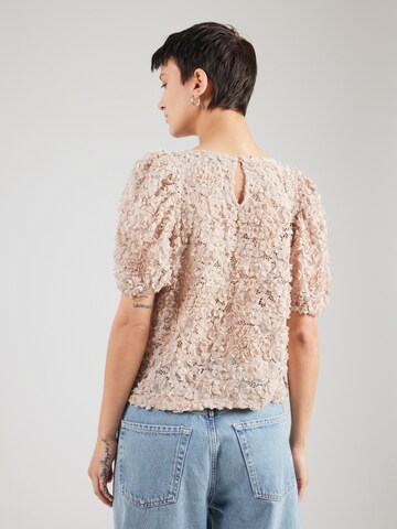Chemisier 'Rino' Lindex en beige