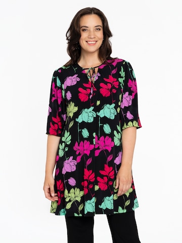 Yoek Tunic in Mixed colors: front