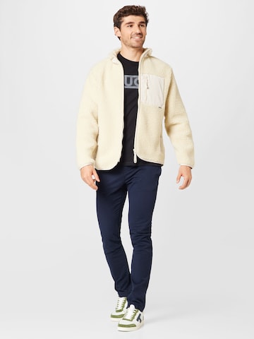 Lindbergh Fleece jacket in Beige