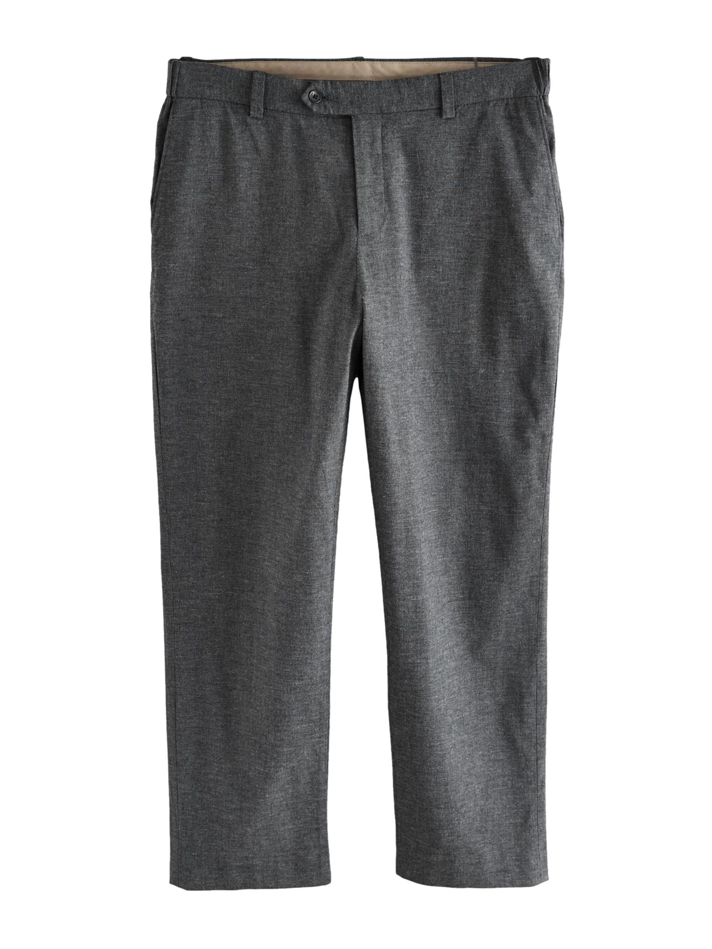 Next tavaline Püksid, värv hall: eest vaates