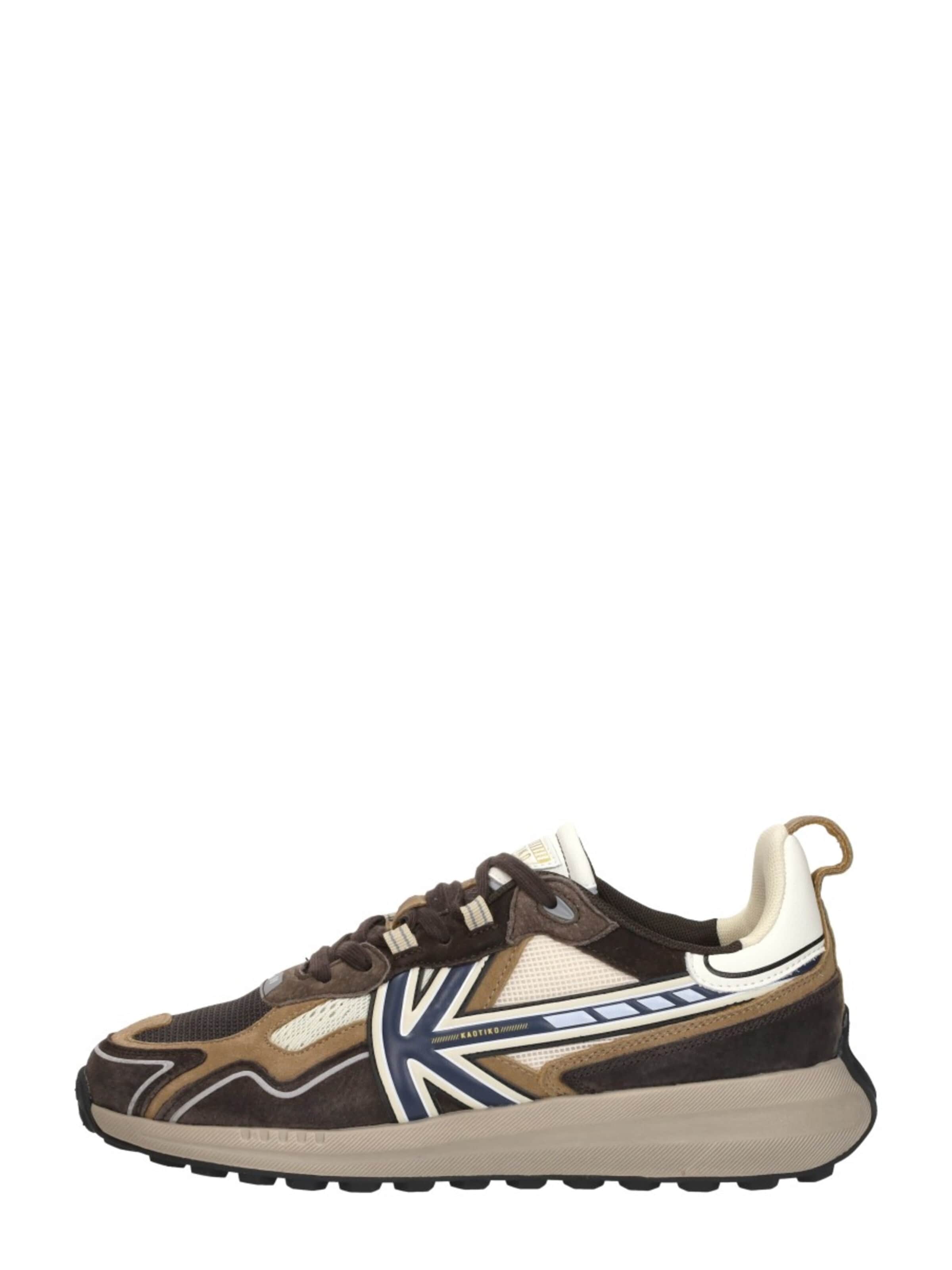 Baskets basses 'Vancoouver Tech' Kaotiko en marron : devant