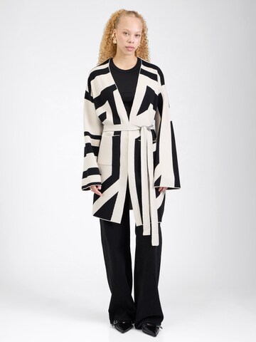 ABOUT YOU Knit Cardigan 'Ilona' in Beige: front