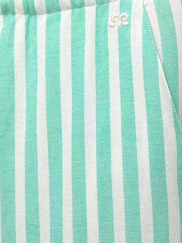Loosefit Pantalon Pull&Bear en vert