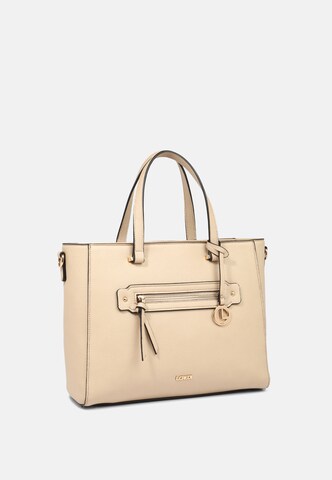 L.CREDI Handtasche 'Jodie' in Beige