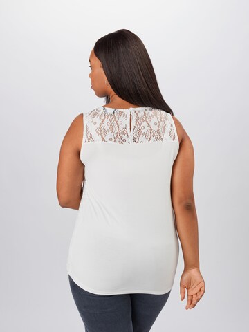 Dorothy Perkins Curve Top in White