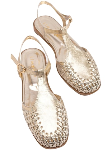 Limoya Sandaal 'Clea' in Goud