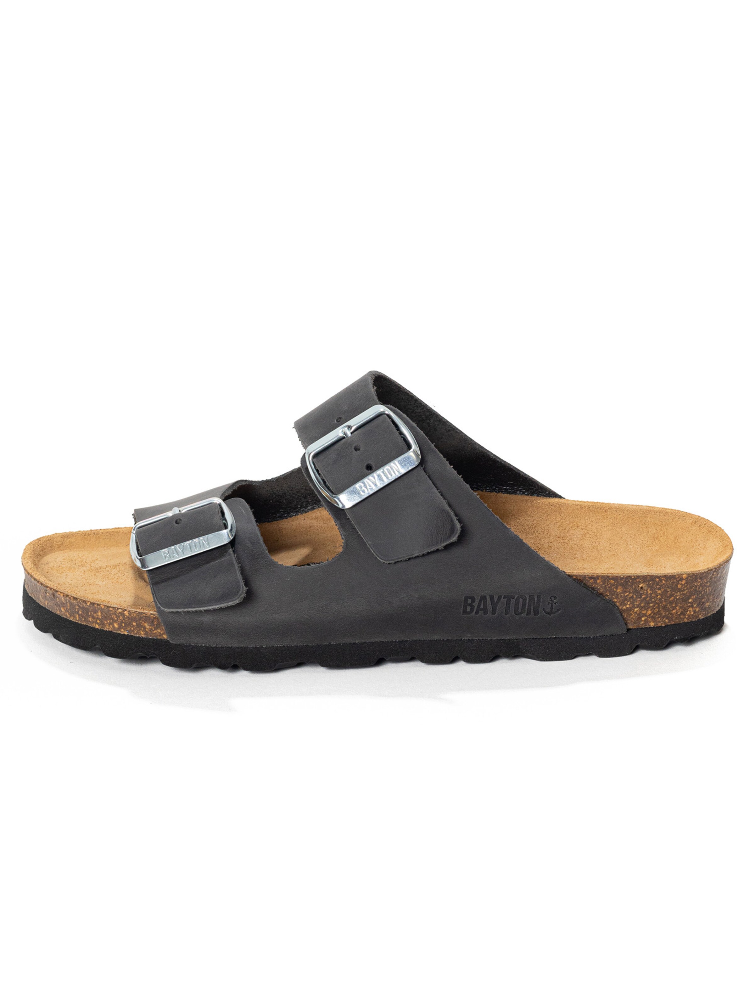 Zoccoletto 'Atlas' di Bayton in nero: frontale