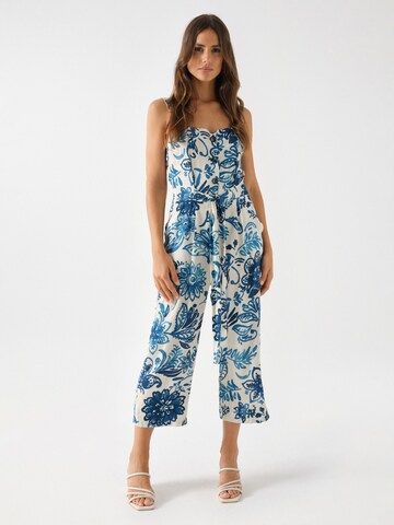 Salsa Jeans Jumpsuit in Blauw: voorkant