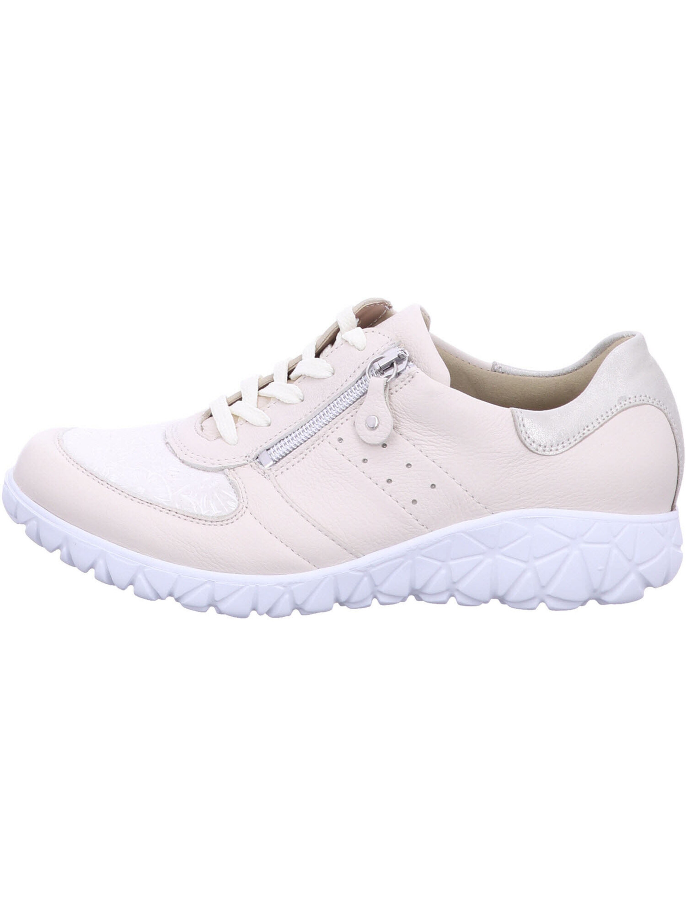 WALDLÄUFER Athletic lace-up shoe 'Havy' in White