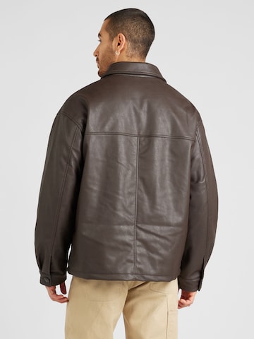 TOPMAN Between-Season Jacket in Brown