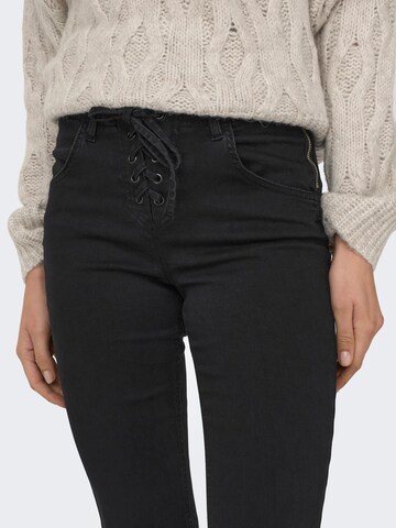 ONLY Flared Jeans 'BLUSH' in Black