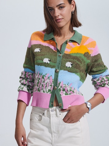 Next Knit cardigan in Mixed colours: front