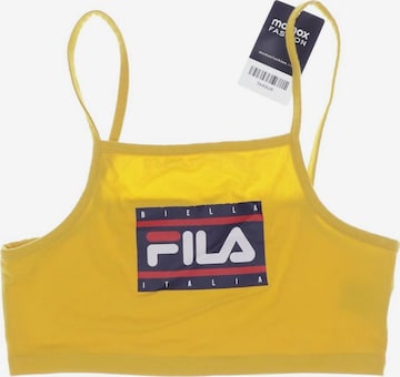 FILA Top & Shirt in S in Yellow: front