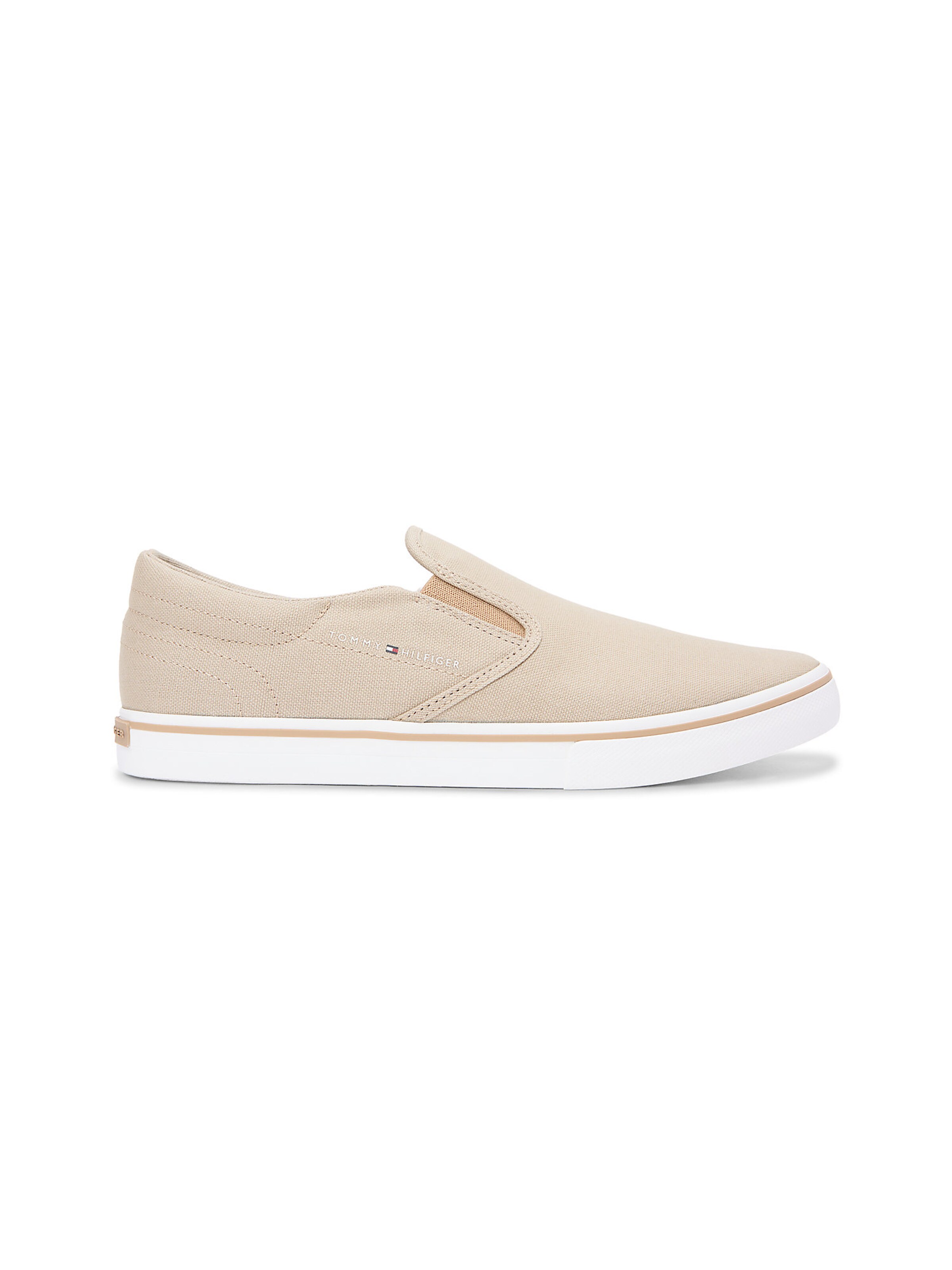 TOMMY HILFIGER Slip-ons in Beige