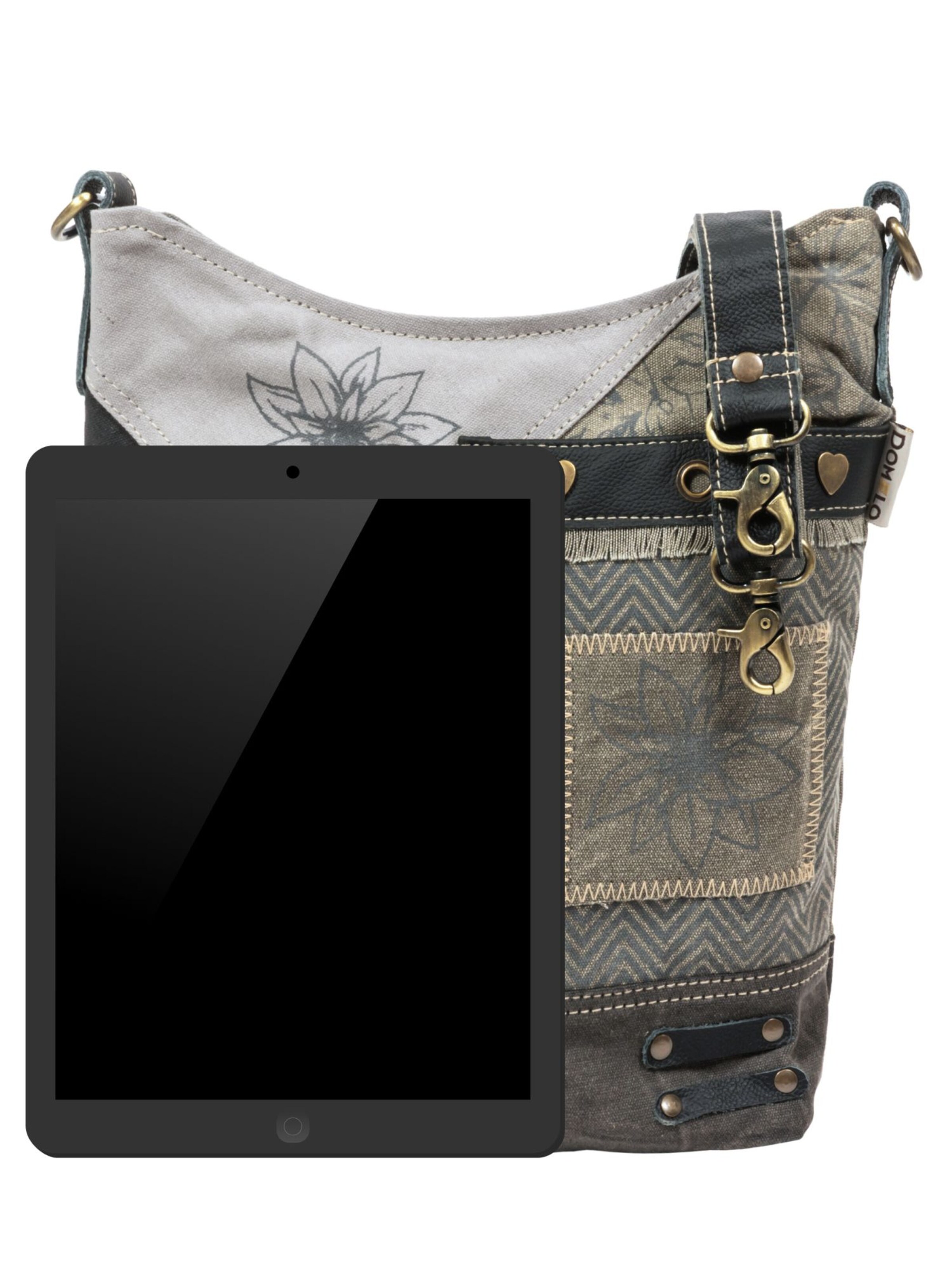 DOMELO Crossbody Bag 'Domelo' in Grey