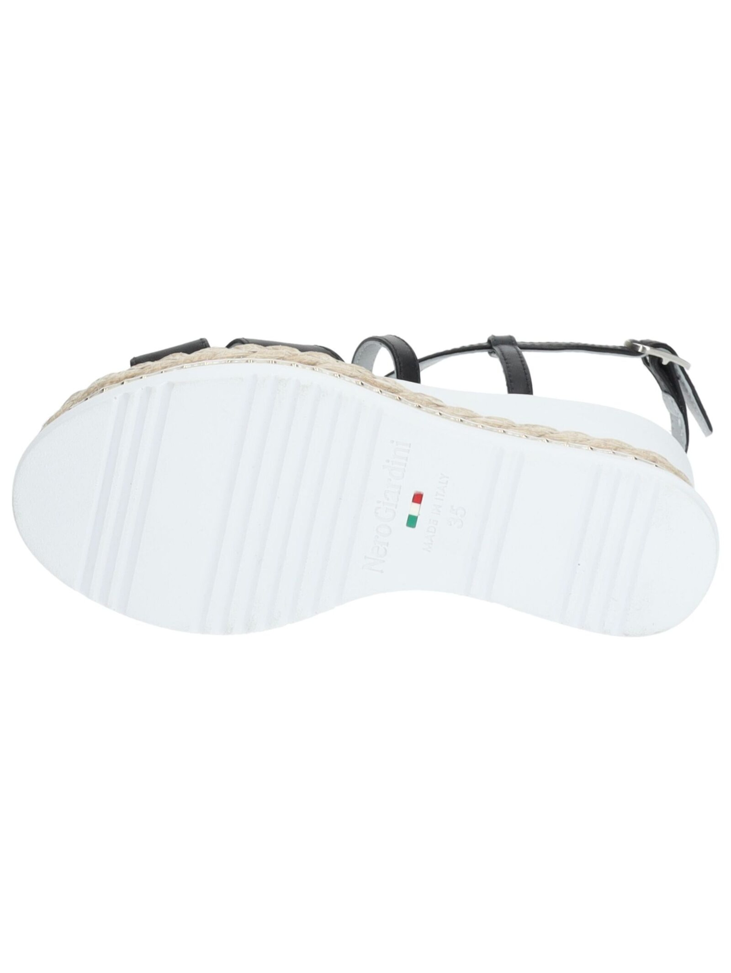 Nero Giardini Sandalen met riem in Zwart