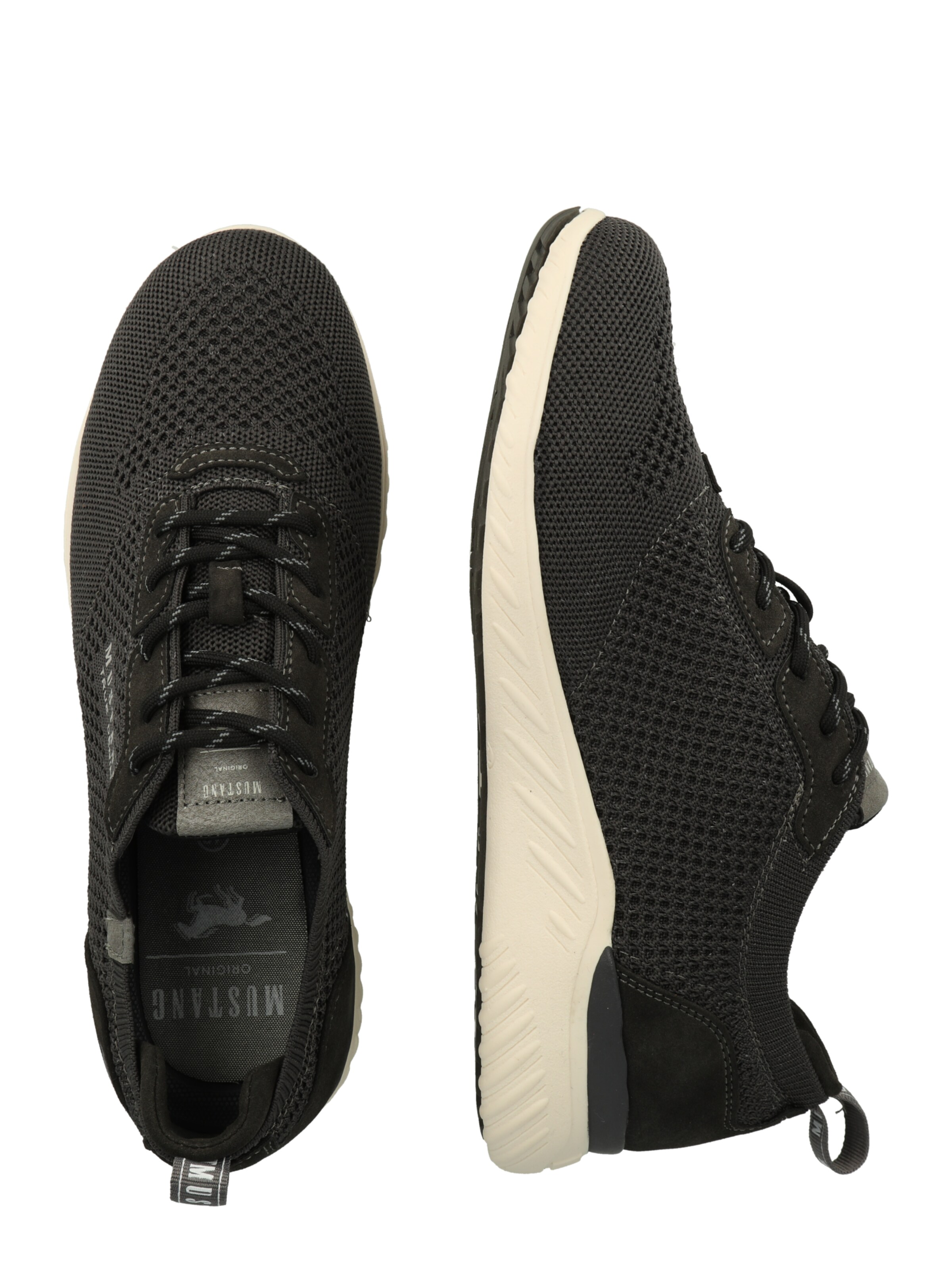 Baskets basses MUSTANG en gris