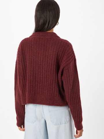 WEEKDAY Sweater 'Husky' in Red