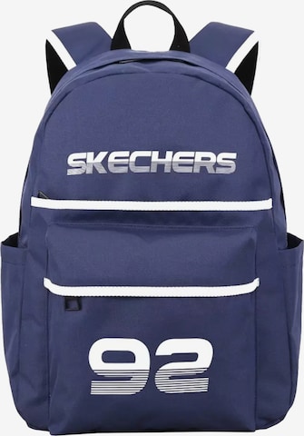 SKECHERS Backpack 'Skechers Downtown Backpack' in Blue: front