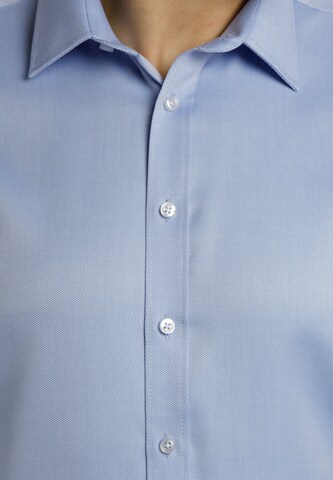 DreiMaster Klassik - Ajuste regular Camisa de negocios en azul