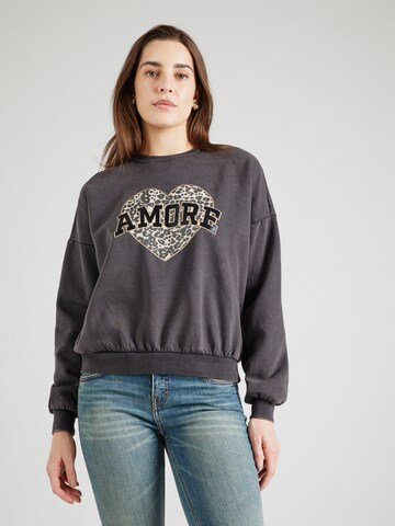 ONLY Sweatshirt in Grey: front