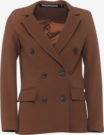 FRESHLIONS Blazer 'Anita' in Brown: front