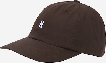Cappello da baseball di NORSE PROJECTS in marrone: frontale