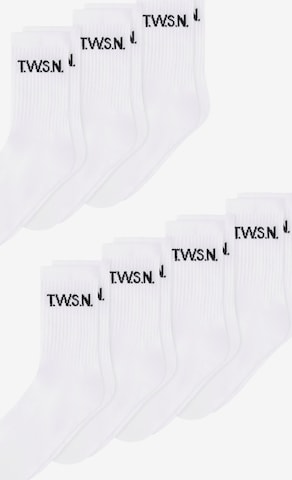 TWO SOON - Meias em branco: frente