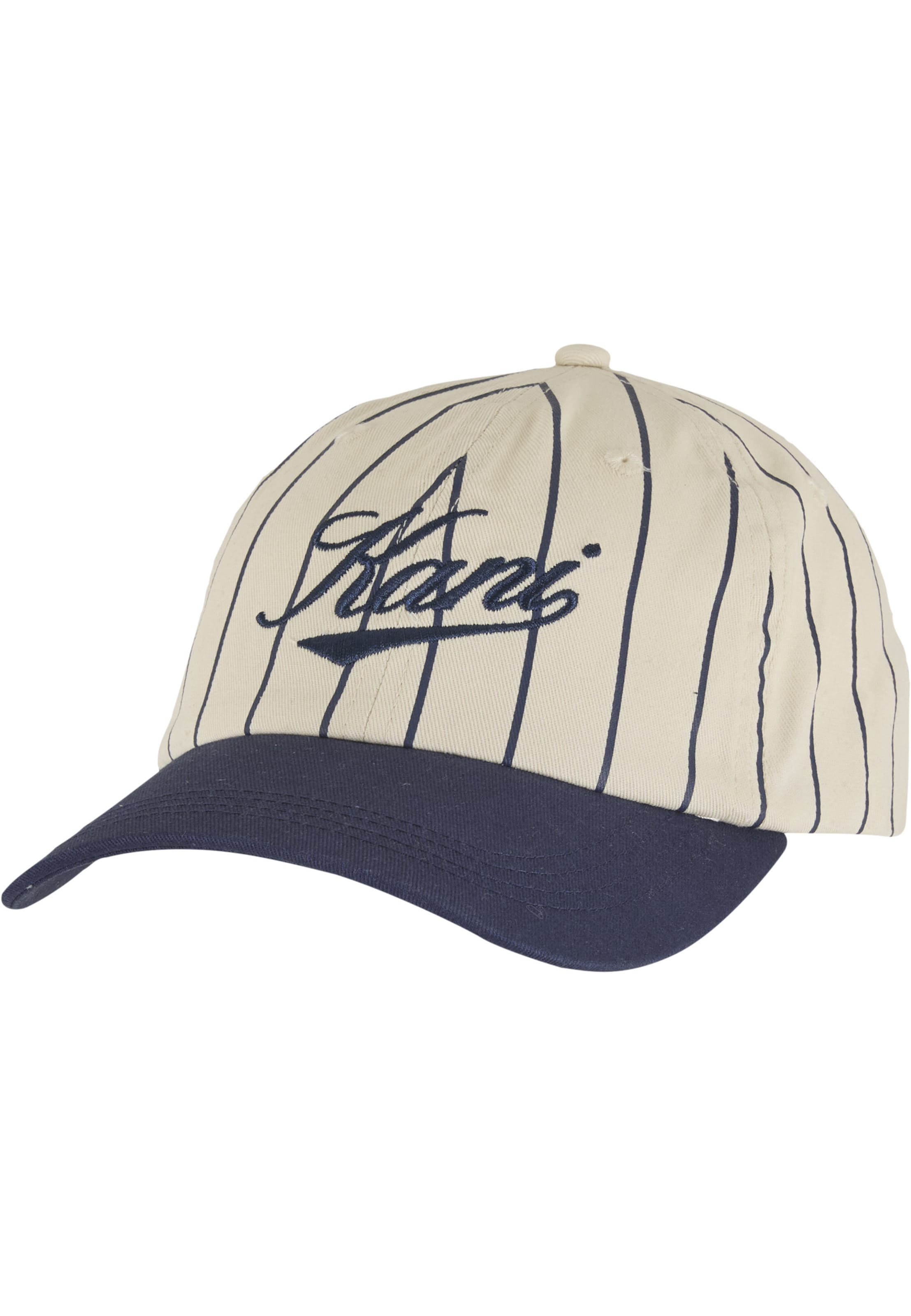 Karl Kani Pet 'Varsity' in Wit: voorkant