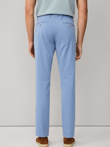 Hackett London Slimfit Hose 'Kensington' in Blau