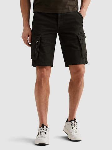 PME Legend Regular Hose 'PME LEGEND - Expedizor regular fit cargo shorts'‌‌ in Schwarz: Vorderseite